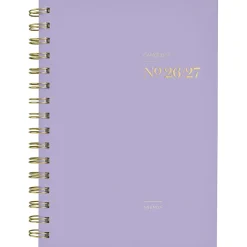 Mead Cambridge® WorkStyle® Focus Academic 2026-2027 Weekly Monthly Planner, Misty Lavender, Small, 5 1/2