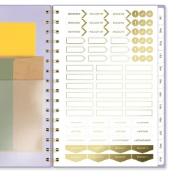Mead Cambridge® WorkStyle® Focus Academic 2026-2027 Weekly Monthly Planner, Misty Lavender, Small, 5 1/2