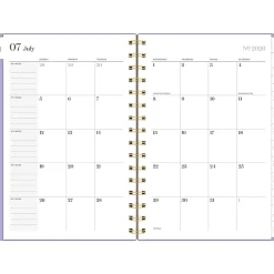 Mead Cambridge® WorkStyle® Focus Academic 2026-2027 Weekly Monthly Planner, Misty Lavender, Small, 5 1/2