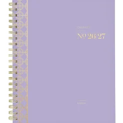 Mead Cambridge® WorkStyle® Focus Academic 2026-2027 Weekly Monthly Planner, Misty Lavender, Large, 8 1/2" x 11"