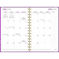 Mead® Color Pop Academic 2026-2027 Weekly Monthly Planner, Fuchsia, Small, 5 1/2