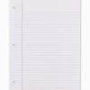Mead Notebook Filler Paper - Letter - 200 Sheets - Spiral - 0.31" Ruled - Ruled Red Margin - 16 lb Basis Weight - 17208