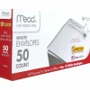 Mead #10 Press-It Seal-It® Envelopes, 4-1/8" x 9-1/2", White, Pack Of 50 Envelopes