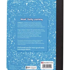 Mead® Primary Journals, 7-1/2" x 9-1/2", Half Page Ruled, 100 Sheets, Blue, Pack Of 6 Journals