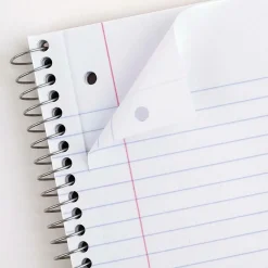 Mead® Wirebound Notebook, 8 1/2" x 11", 5 Subject, 200 Sheets, Assorted Colors