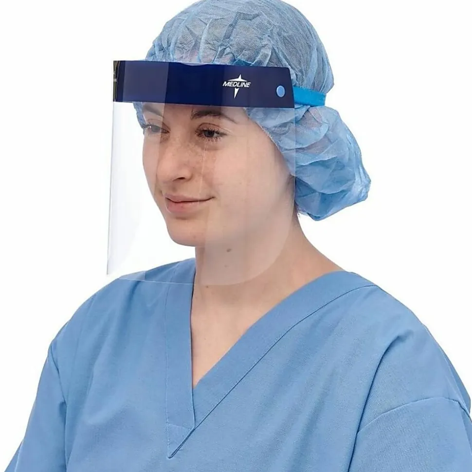Medline Disposable Full-Length Face Shields, NONFS300BX
