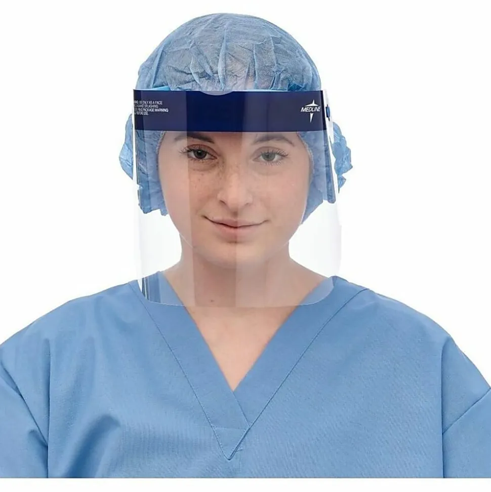 Medline Disposable Full-Length Face Shields, NONFS300BX