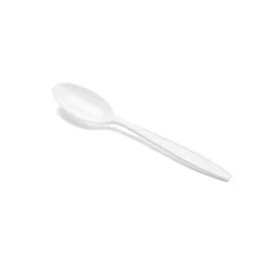 Medline Plastic Spoons, Heavyweight, White, Pack Of 1,000
