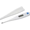 Medline Premier Oral Digital Thermometer - 90°F (32.2°C) to 109.9°F (43.3°C) - Reusable, Latex-free - For Oral - White