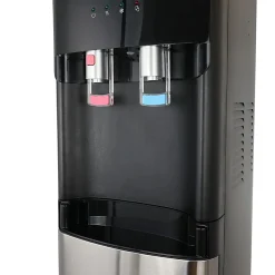 MegaChef Bottom Load Hot/Cold Water Dispenser, 5 Gallon, Black