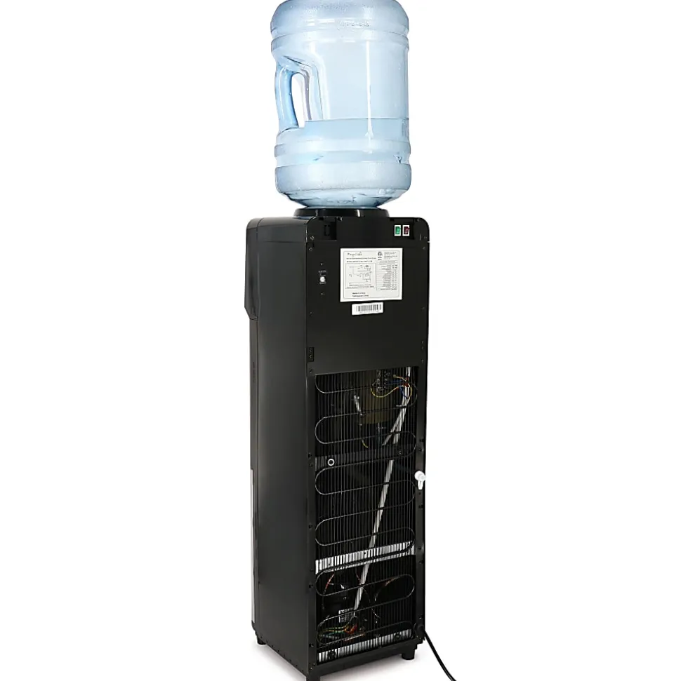 MegaChef Top Load Hot/Cold Water Dispenser, 5 Gallon, Black