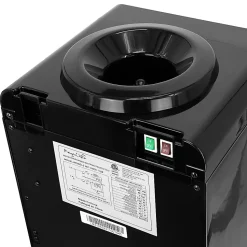 MegaChef Top Load Hot/Cold Water Dispenser, 5 Gallon, Black
