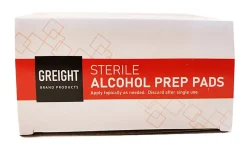 me4kidz Alcohol Prep Pads, Box Of 100 Pads