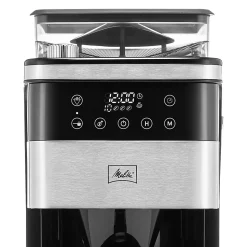 Melitta Aroma Fresh Plus 10-Cup Programmable Coffee Maker With Coffee Grinder, Black