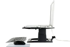 3M™ Ergonomic Notebook Computer Stand, Black