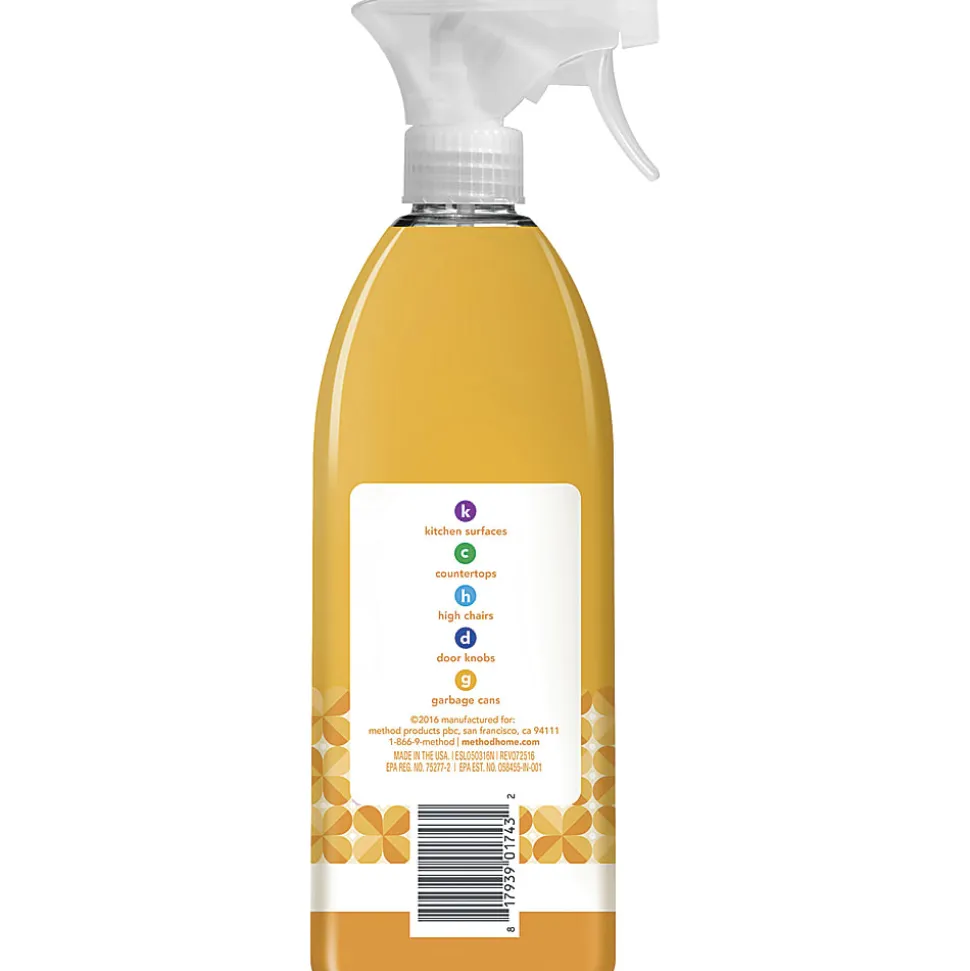 Method Antibacterial All-Purpose Cleaner Spray, Citron Scent, 28 Oz