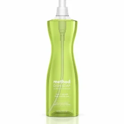 Method™ Dishwashing Soap Pump Bottle, Lime & Sea Salt Scent, 18 Oz Bottle