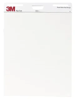 3M™ Flip Chart, 25" x 30", Pad Of 40 Sheets