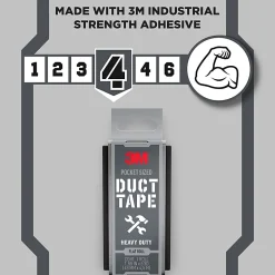 3M™ Heavy Duty Pocket Duct Tape, 1.88 in x 5 yd, 1 Tape Roll, Hand Tear, Bundle, Patch, Protect & Repair, Great Strength For Durability