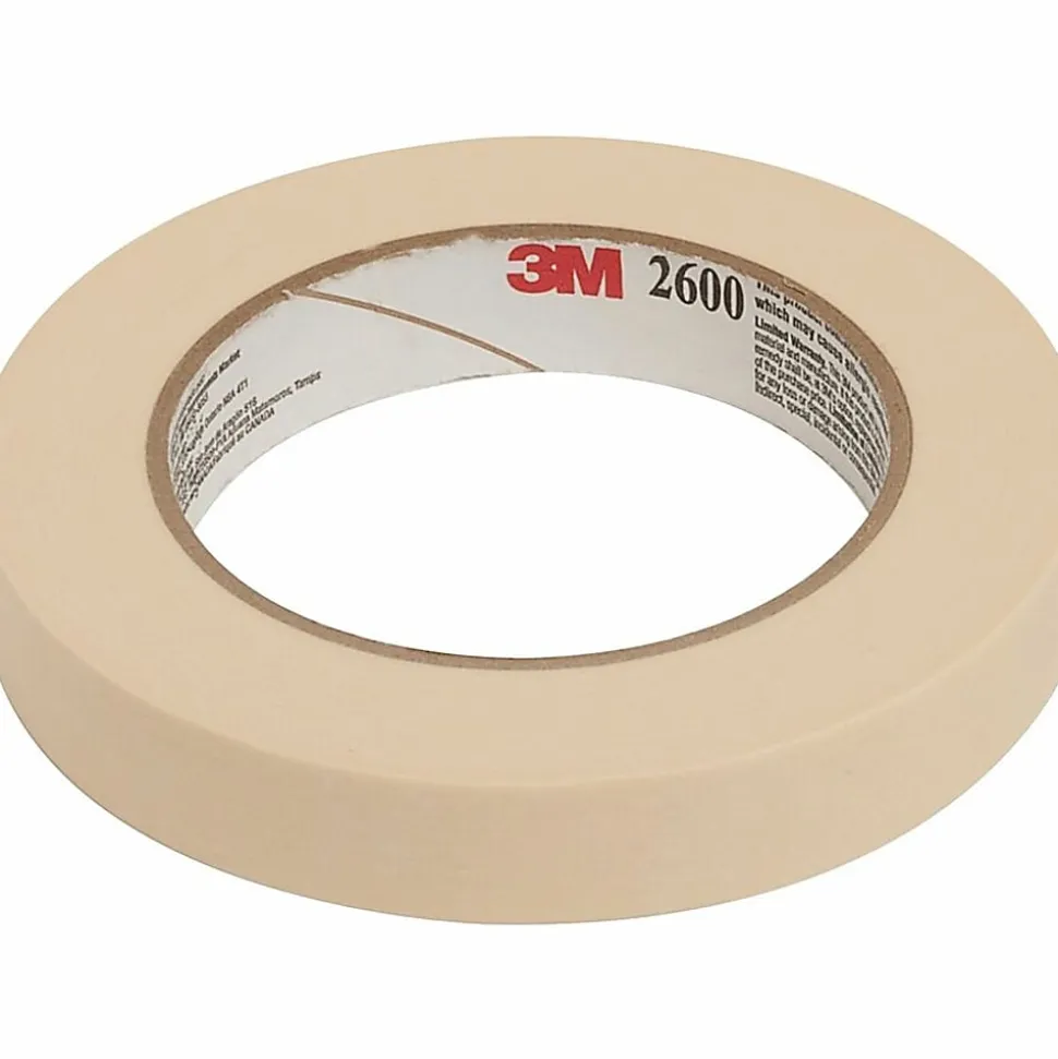 3M Highland™ Masking Tape, Tan, 3/4" x 60 Yd., Pack Of 12