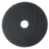 3M™ 7300 High Productivity Floor Pads, 19", Black, Pack Of 5 Pads