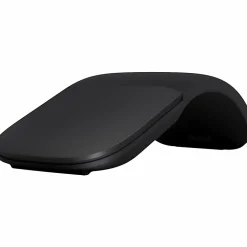 Microsoft Microsoft Arc Mouse (Black) - BlueTrack - Wireless - 32.81 ft - Bluetooth - 2.40 GHz - Black - CZV00097