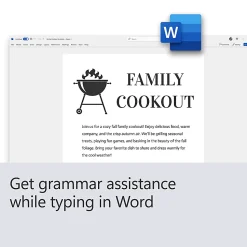 Microsoft Office Home 2024, 1 Device, Mac/PC, Download