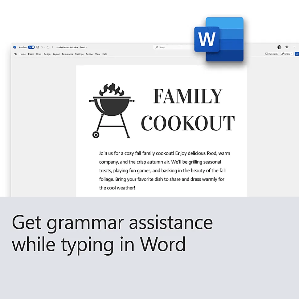 Microsoft Office Home 2024, 1 Device, Mac/PC, Download