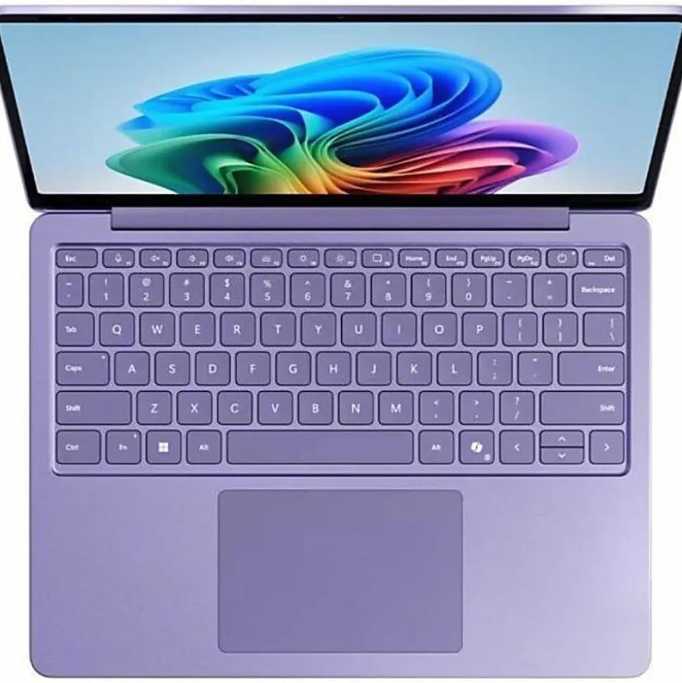 Microsoft Surface Laptop Copilot+ PC, 13" Touch Screen, Snapdragon X Plus 8-Core, 16GB RAM, 512GB UFS, Windows 11, Violet