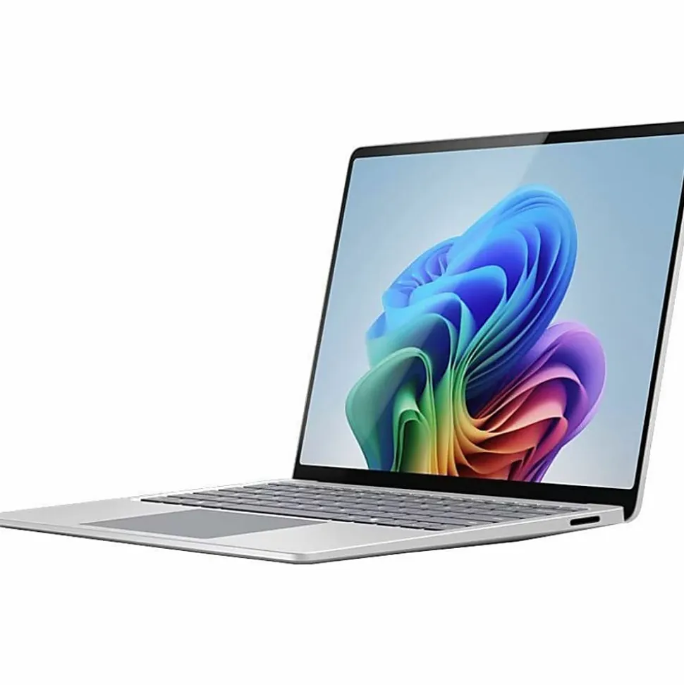 Microsoft Surface Laptop Copilot+ PC, 13" Touch Screen, Snapdragon X Plus 8-Core, 16GB RAM, 512GB UFS, Windows 11, Platinum