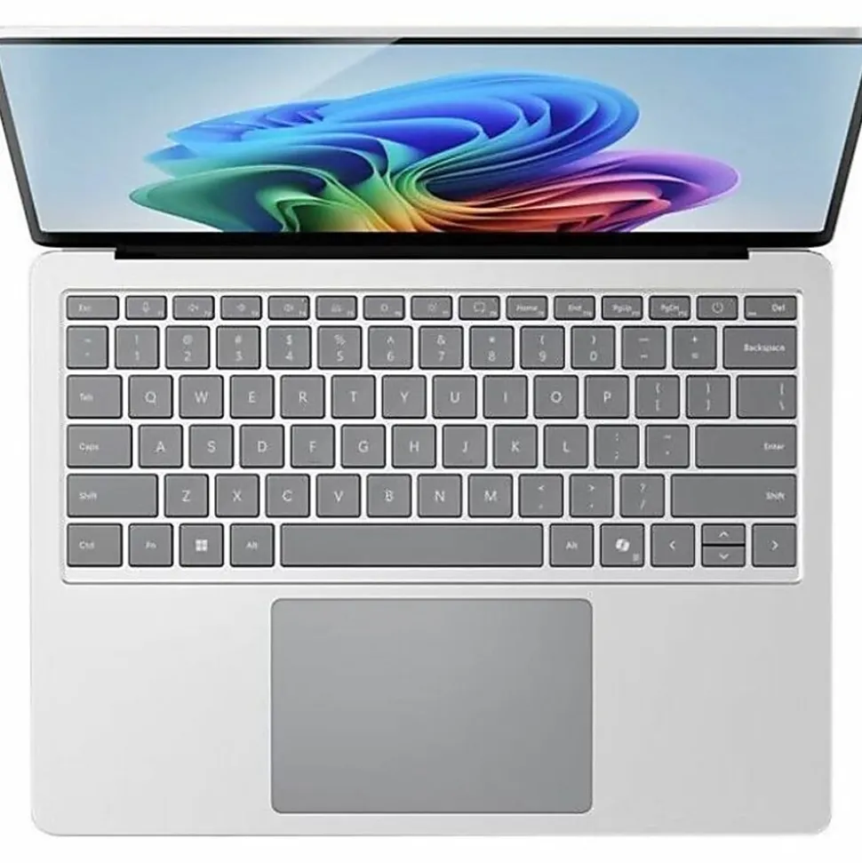 Microsoft Surface Laptop Copilot+ PC, 13" Touch Screen, Snapdragon X Plus 8-Core, 16GB RAM, 512GB UFS, Windows 11, Platinum