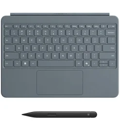 Microsoft Surface Pro 12" Keyboard & Slim Pen Bundle, Compact, Ocean, EP2-33077