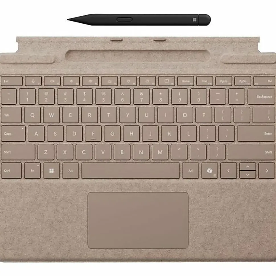 Microsoft Surface Pro Keyboard with Pen Storage - Dune - Notebook - TouchPad - Mechanical Keyswitch - Dune