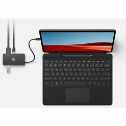 Microsoft USB-C Travel Hub - for Notebook/Desktop PC - Charging Capability - USB Type C - 4K - 3840x 2160 - 16100001