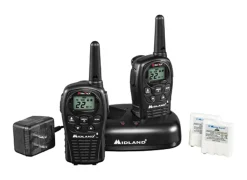 Midland LXT500VP3 Two-way Radio - 22 Radio Channels - 22 GMRS/FRS - Upto 126720 ft - Auto Squelch, Keypad Lock, Silent Operation - LXT500VP3