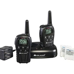 Midland LXT500VP3 Two-way Radio - 22 Radio Channels - 22 GMRS/FRS - Upto 126720 ft - Auto Squelch, Keypad Lock, Silent Operation - LXT500VP3