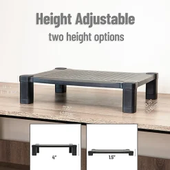Mind Reader Adjustable Monitor Stand, 4