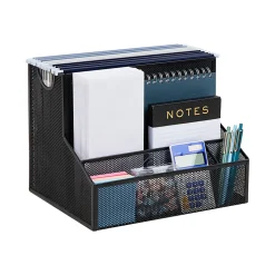 Mind Reader Desktop Organizer Vertical File Storage, 9-1/2