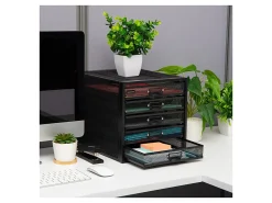 Mind Reader 5-Drawer File Storage Desk Organizer, 11