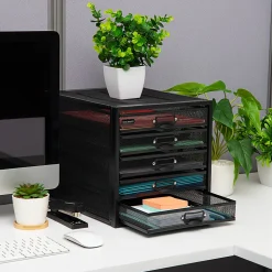 Mind Reader 5-Drawer File Storage Desk Organizer, 11