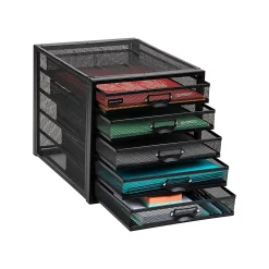Mind Reader 5-Drawer File Storage Desk Organizer, 11