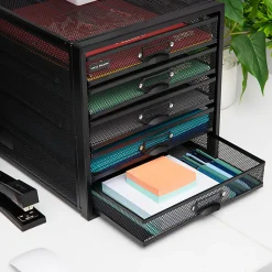 Mind Reader 5-Drawer File Storage Desk Organizer, 11