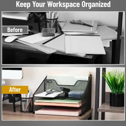 Mind Reader File Organizer Desk Organizer Storage Paper Tray, 9-1/2