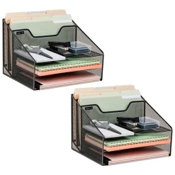 Mind Reader File Organizer Desk Organizer Storage Paper Tray, 9-1/2
