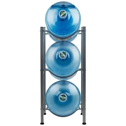 Mind Reader 5 Gallon Water Jug Stand Metal 3 Tier Water Cooler Stand, 28-3/4