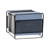 Mind Reader Hanging File Folder Organizer, 10-1/4”H x 9-3/4”W x 13”D, Black