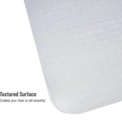 Mind Reader Hard Floor Office Chair Mat, 35-1/4”W x 47”D