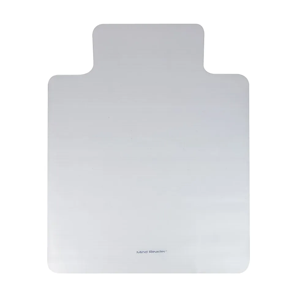 Mind Reader Hard Floor Office Chair Mat, 35-1/4”W x 47”D