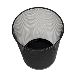 Mind Reader Metal Mesh Trash Can 4.4 Gallon Waste Paper Basket, 13-3/4