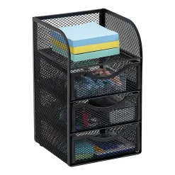 Mind Reader Mini Desk Supplies Office Supplies Organizer, 8